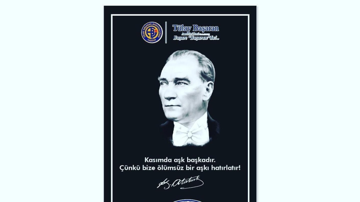 10 Kasım Atatürk'ü Anma Günü Programımız